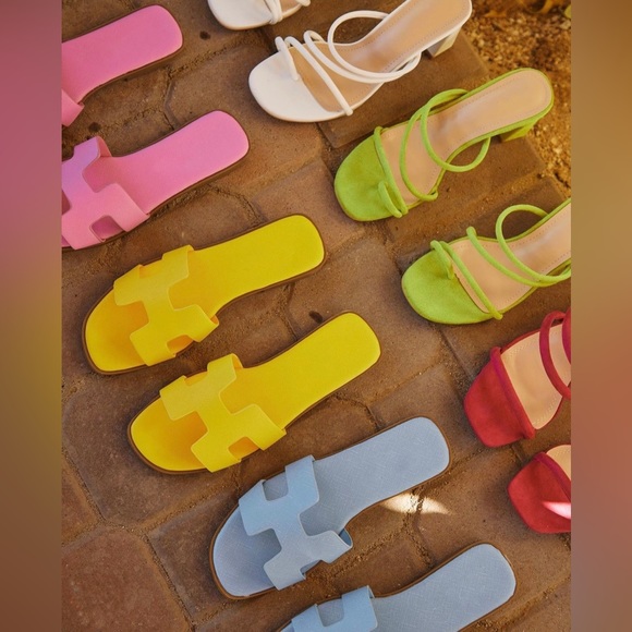 Pink Slip On Sandal - Picture 5 of 10